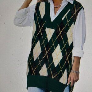 NWOT Viottiset Oversized Pullover Vest Tunic - Size L